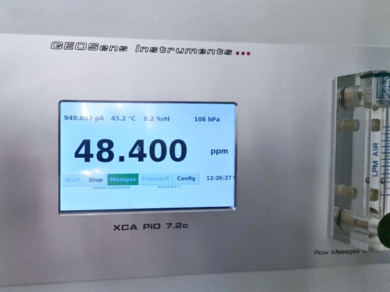 Photoionisationsdetektometer mit Integration in INetControl